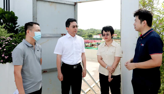 龍衛東：搶抓機遇 主動服務 全力推動重點項目建設提速見效