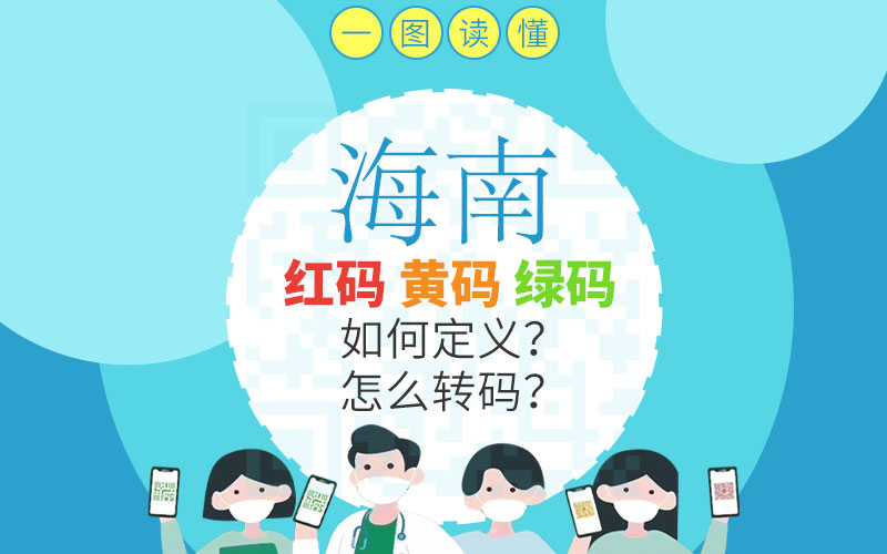 海南“紅碼、黃碼、綠碼”怎么轉碼？