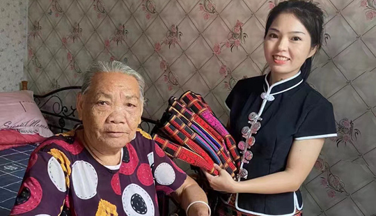90后黎家女孩陳孟麗：讓黎錦從博物館走向生活