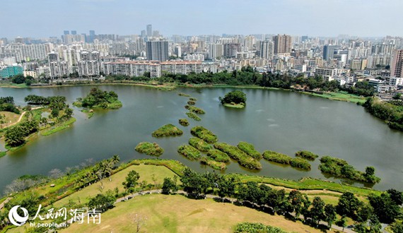 昔日濁水變綠河 幸福河流繞椰城