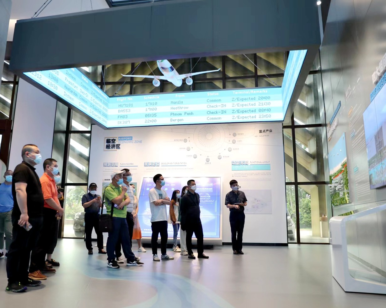 海南自貿港創新發展暨政策解讀融媒體行活動走進海口江東新區