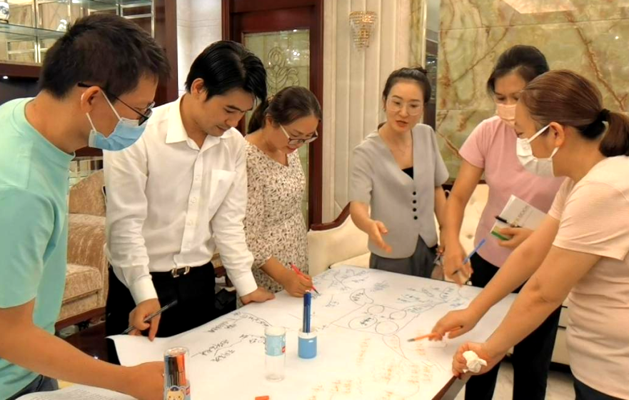 “黨的二十大精神進思政課堂”思維導圖教學研討會