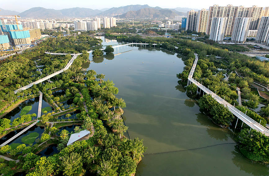三亞河國家濕地公園：一河水系滋養了沿岸風物