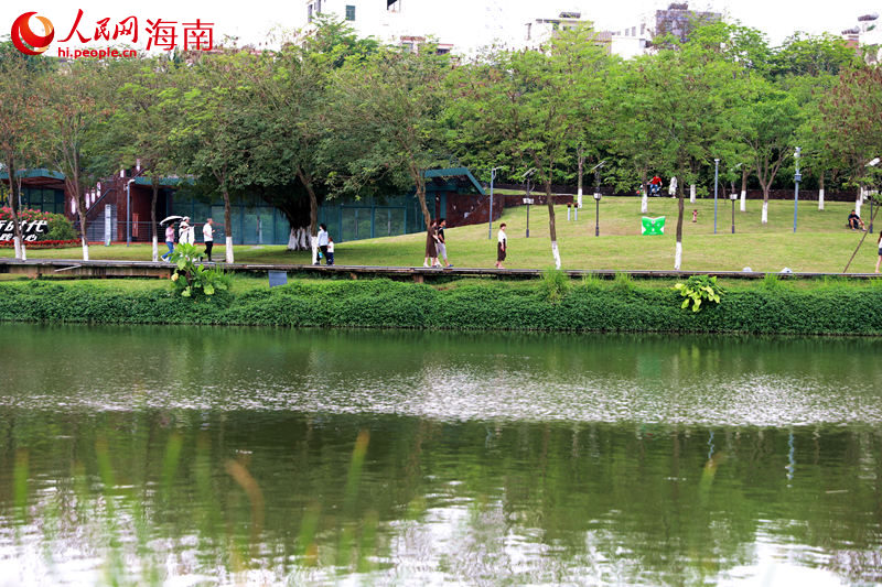 海口美舍河：水清岸綠韻味足 河暢景美民安樂