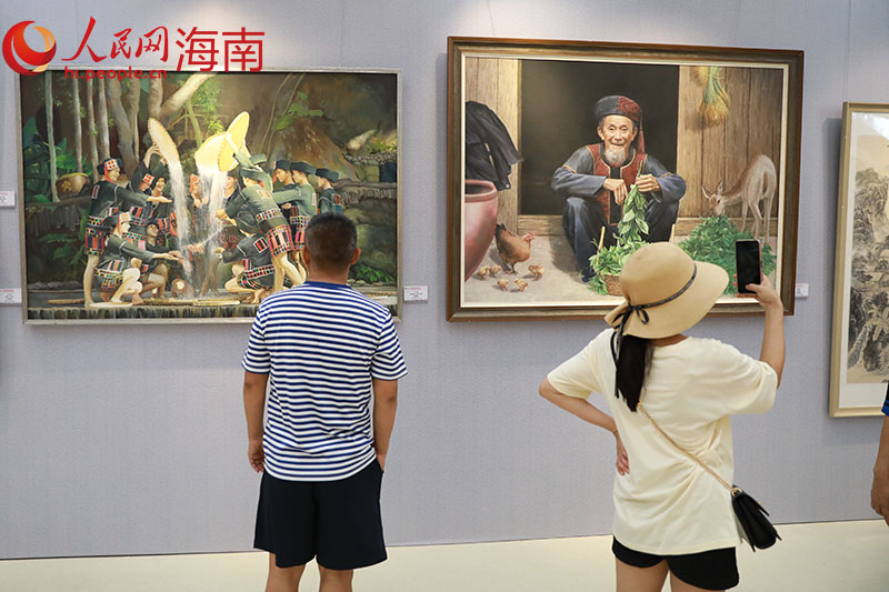 參展作品。人民網(wǎng) 孟凡盛攝