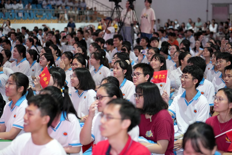 畢業典禮現場。國興中學供圖