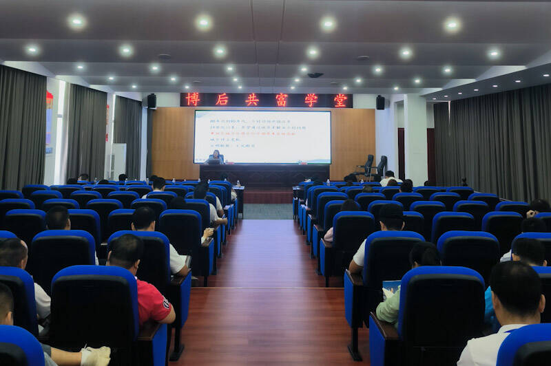 博后共富學堂現場。博后村委會供圖