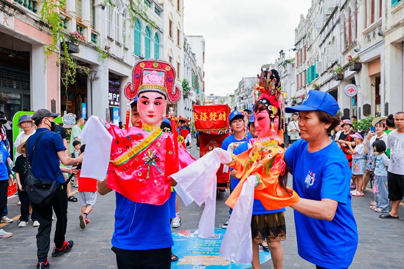 歡樂巡游現(xiàn)場(chǎng)。主辦方供圖