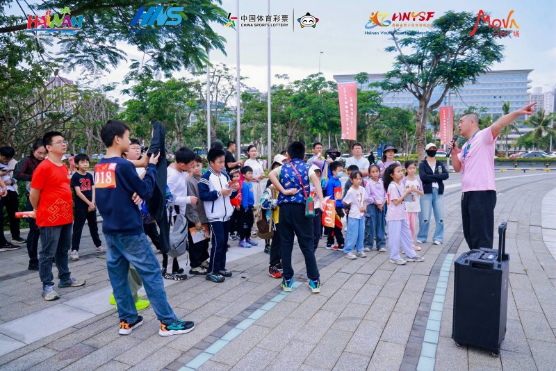 北斗智慧定向賽現場。 主辦方供圖