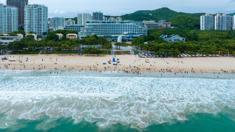大東海國際濱海旅游休閑街區。海南省旅文廳供圖