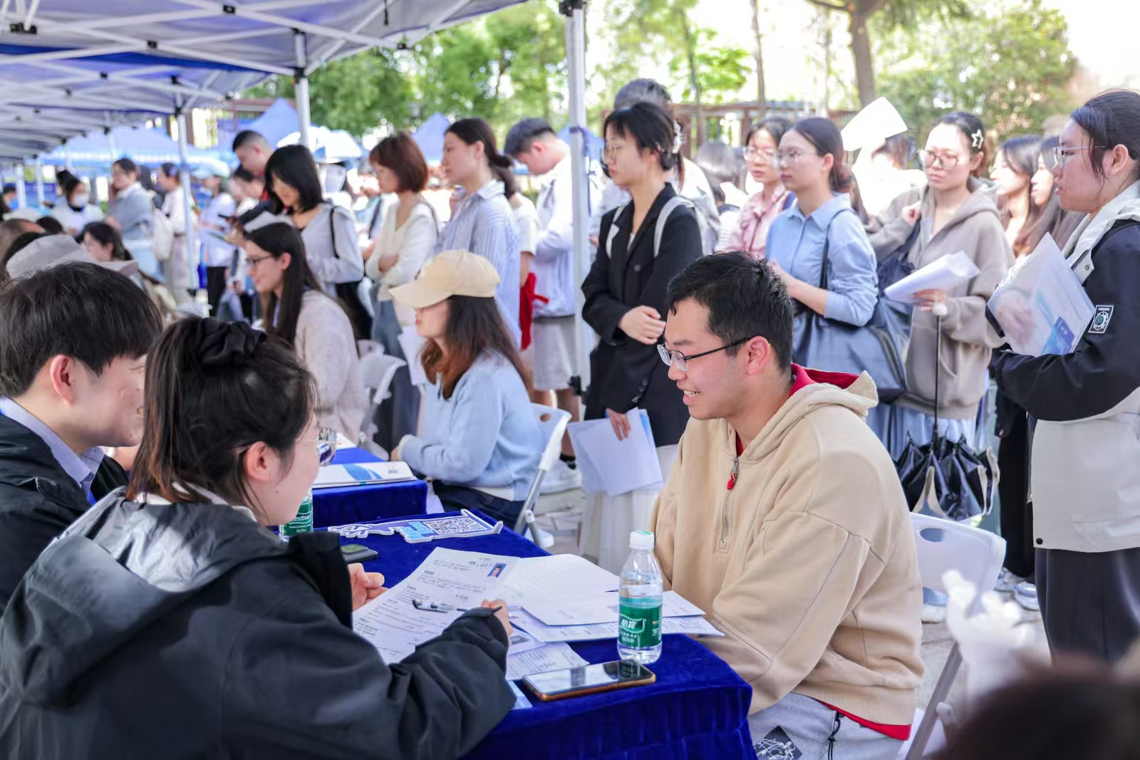 招聘會現場。主辦方供圖